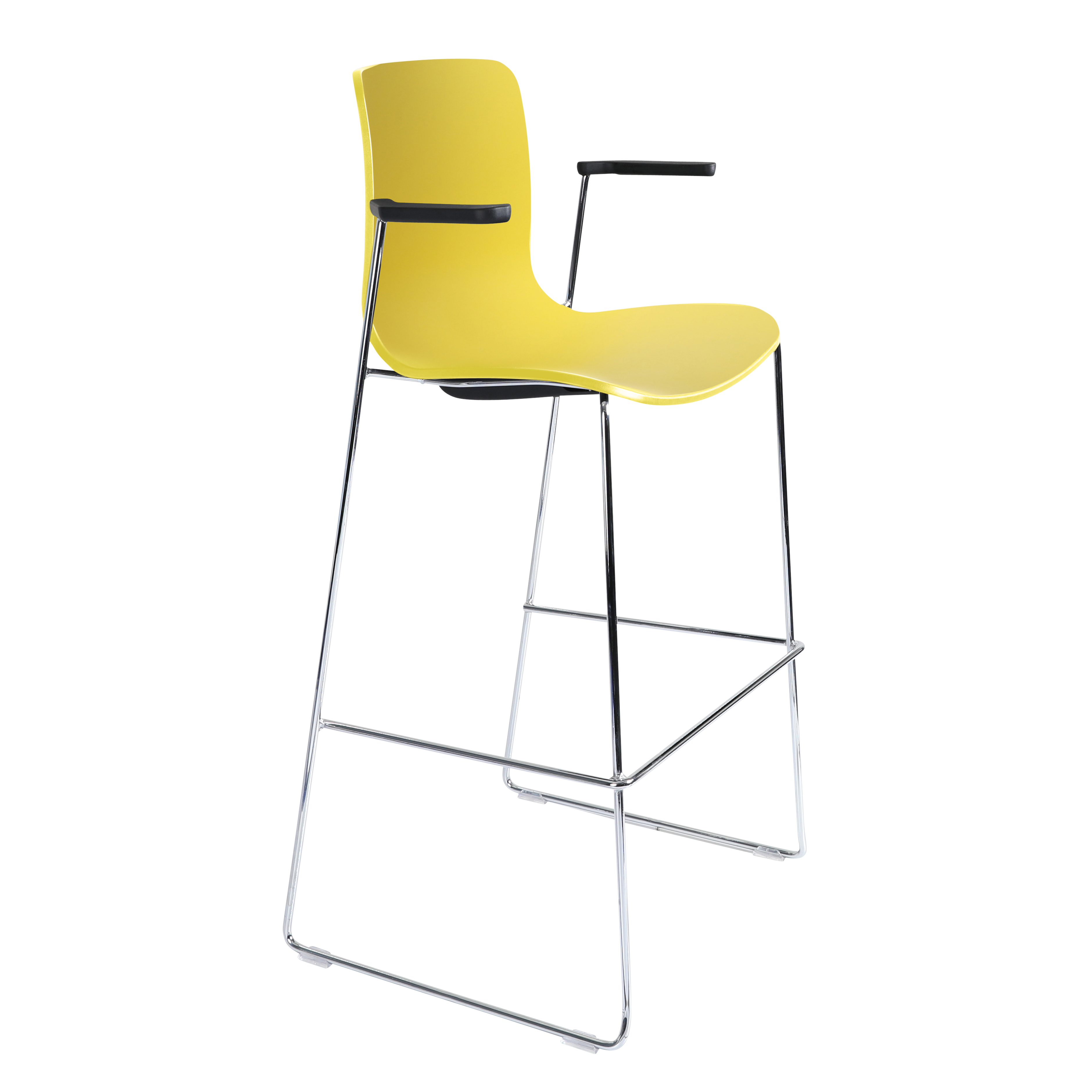 Acti Stool (Yellow / Stool Sled Base)